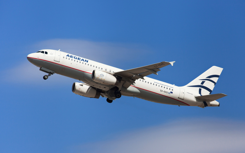 Heraklion International Airport is a focus city for Aegean Airlines.